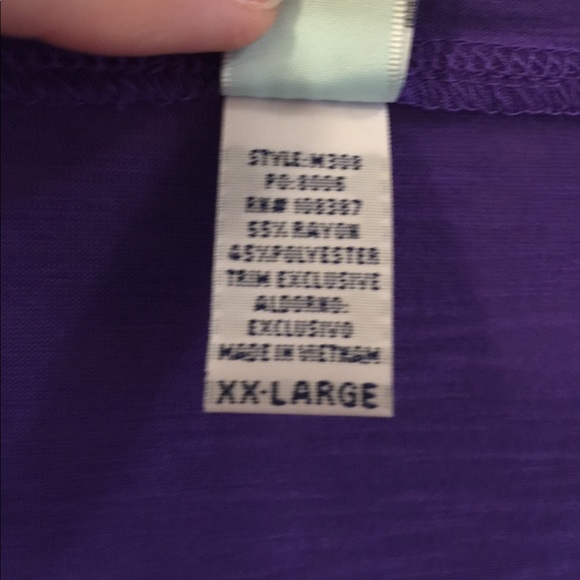 NWOT purple sparkle turtle t-shirt - Picture 5 of 6